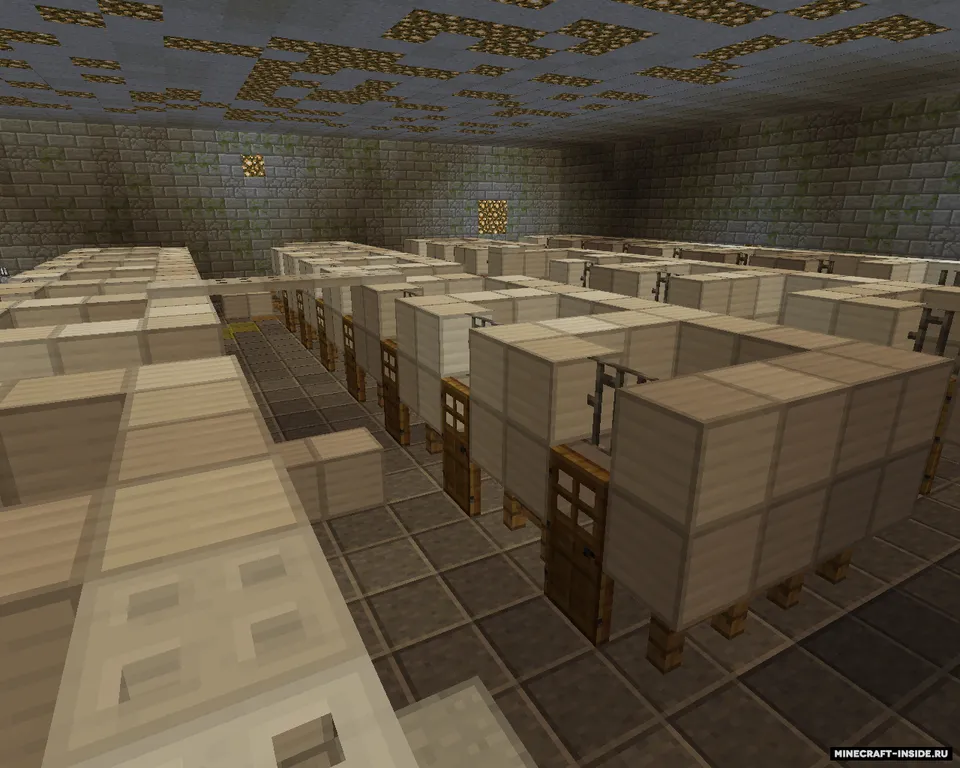 Left2mine - Toalets — Minecraft xarita, rasm 2
