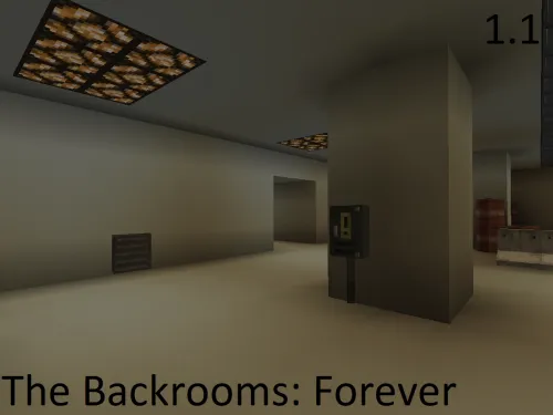 The Backrooms: Forever — Minecraft xarita, rasm 1
