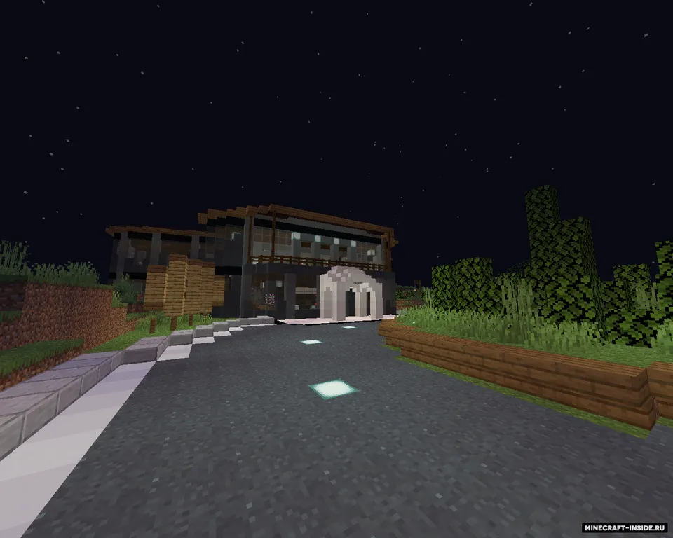 Mehmonxona: Shisha bog' — Minecraft xarita, rasm 2