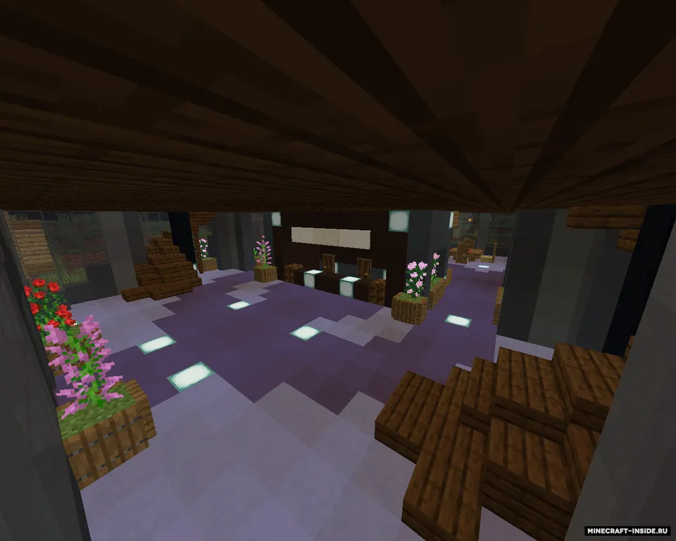 Mehmonxona: Shisha bog' — Minecraft xarita, rasm 3