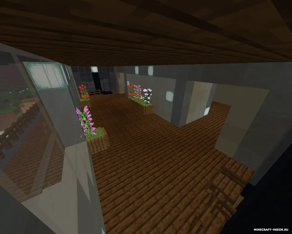 Mehmonxona: Shisha bog' — Minecraft xarita, rasm 5