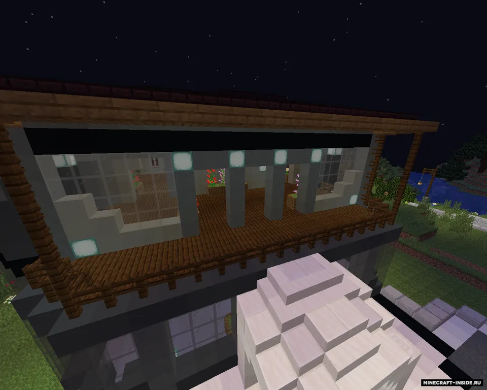 Mehmonxona: Shisha bog' — Minecraft xarita, rasm 6