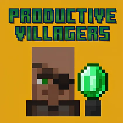 Productive Villagers — Minecraft mod, rasm 1