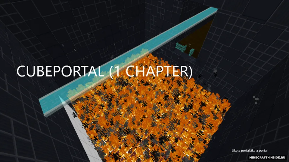 Cubeportal - 1 chapter — Minecraft xarita, rasm 5
