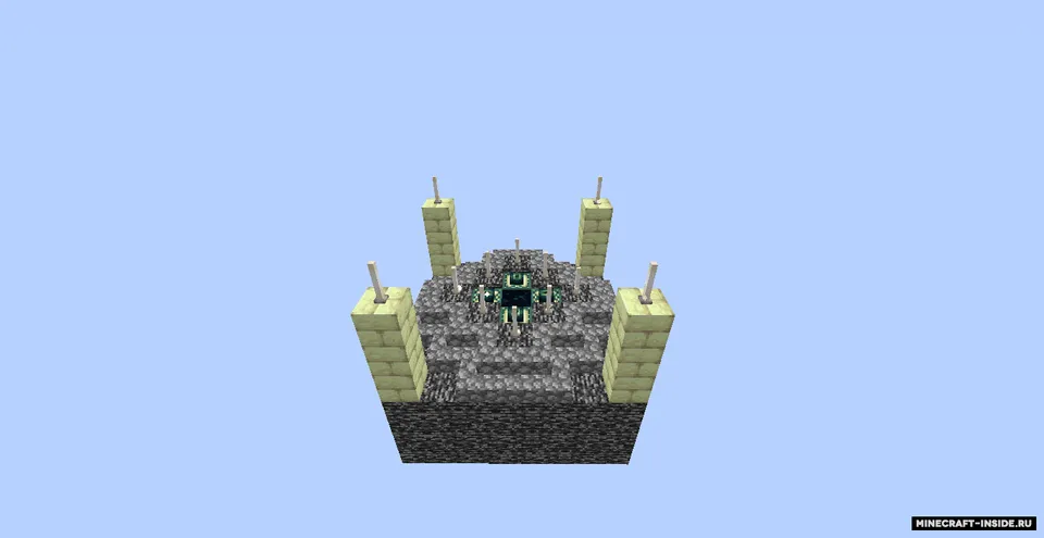 Bir chunk — Minecraft xarita, rasm 2