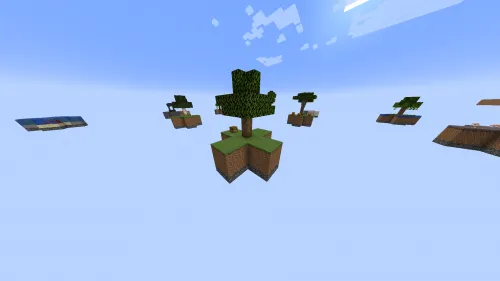 SkyPlus — Minecraft xarita, rasm 1