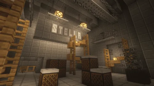 Stella Laboratory - birinchi bob — Minecraft xarita, rasm 1
