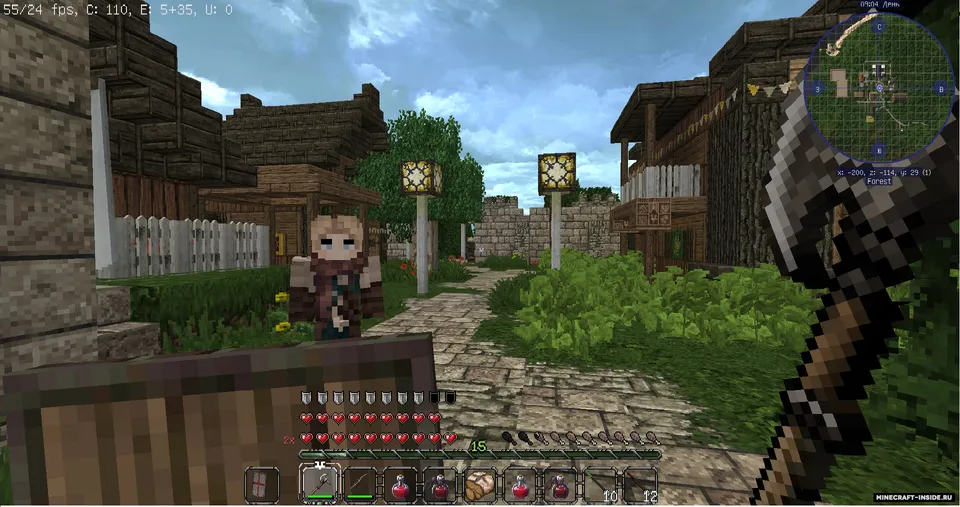 Velnikiya I "Tirik murda" — Minecraft xarita, rasm 3