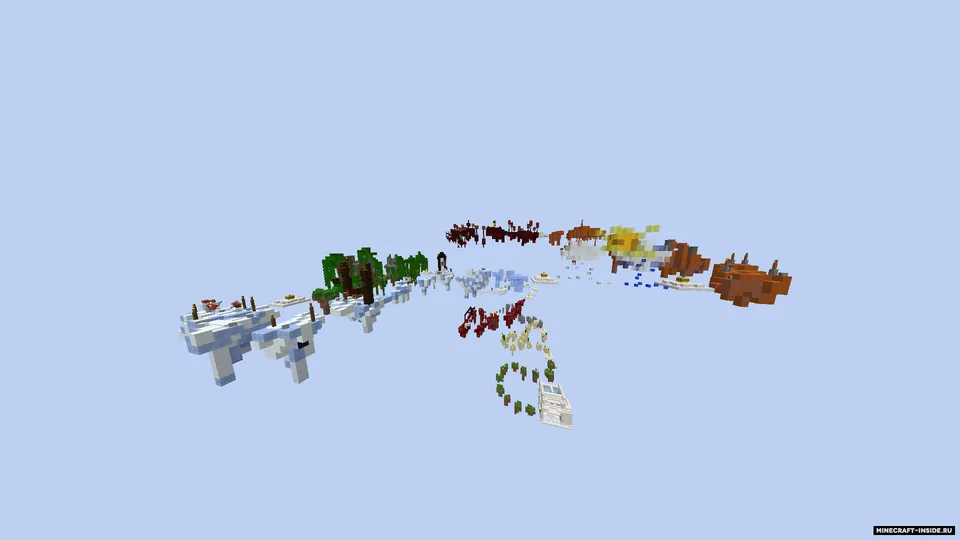 Themed Biome Parkour — Minecraft xarita, rasm 2