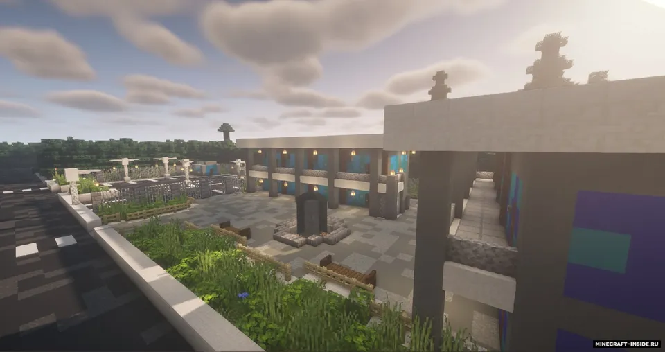Yoqilg'i quyish shoxobchasi va motel — Minecraft xarita, rasm 3