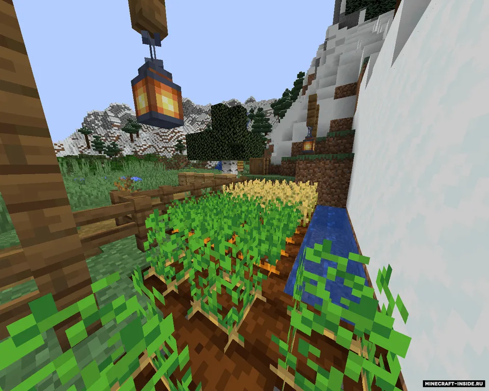 Tog'dagi uy — Minecraft xarita, rasm 6