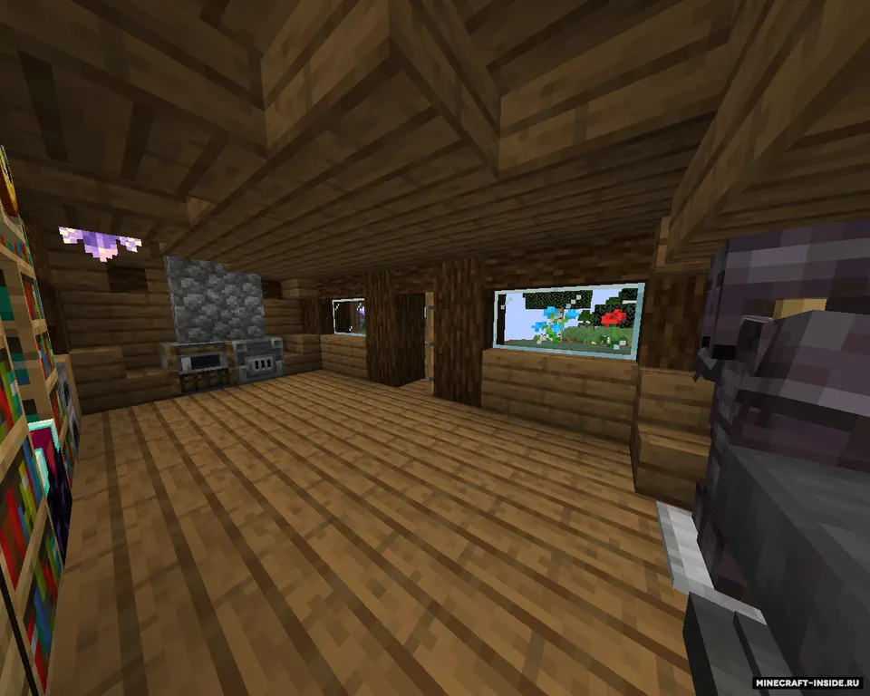 Tog'dagi uy — Minecraft xarita, rasm 7