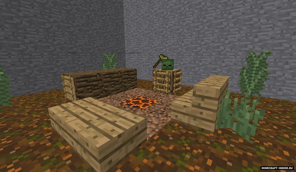 Mutantlardan himoya — Minecraft xarita, rasm 2