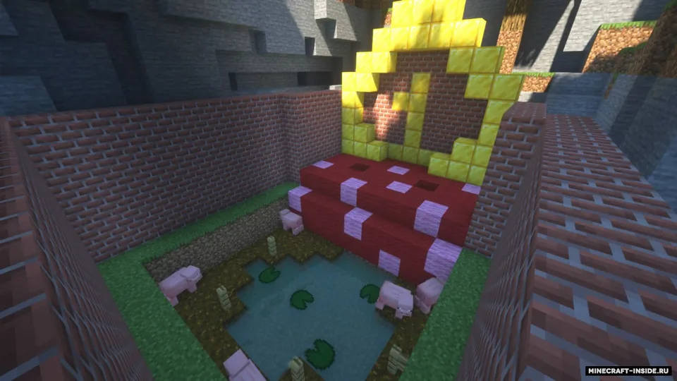 PvP otishma arenasi — Minecraft xarita, rasm 3