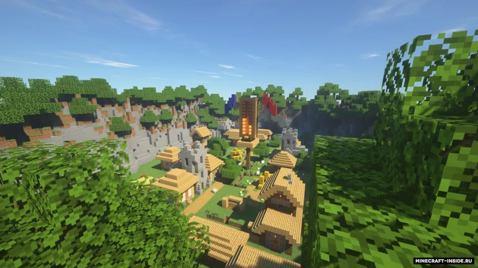 PvP otishma arenasi — Minecraft xarita, rasm 7