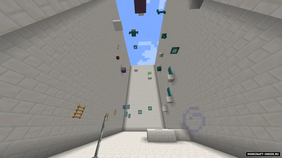 Kvars parkuri — Minecraft xarita, rasm 3