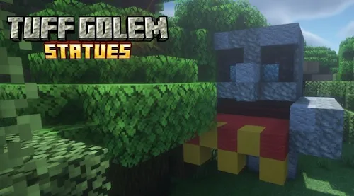 Tuff Golem Statues — Minecraft mod, rasm 1