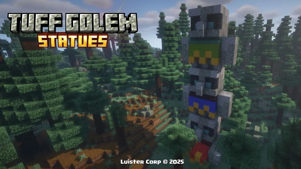 Tuff Golem Statues — Minecraft mod, rasm 2