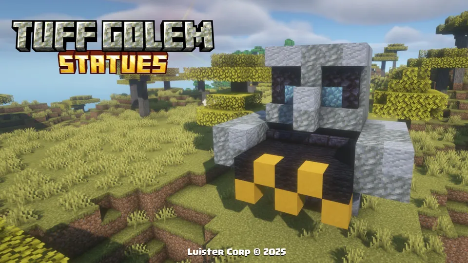 Tuff Golem Statues — Minecraft mod, rasm 3