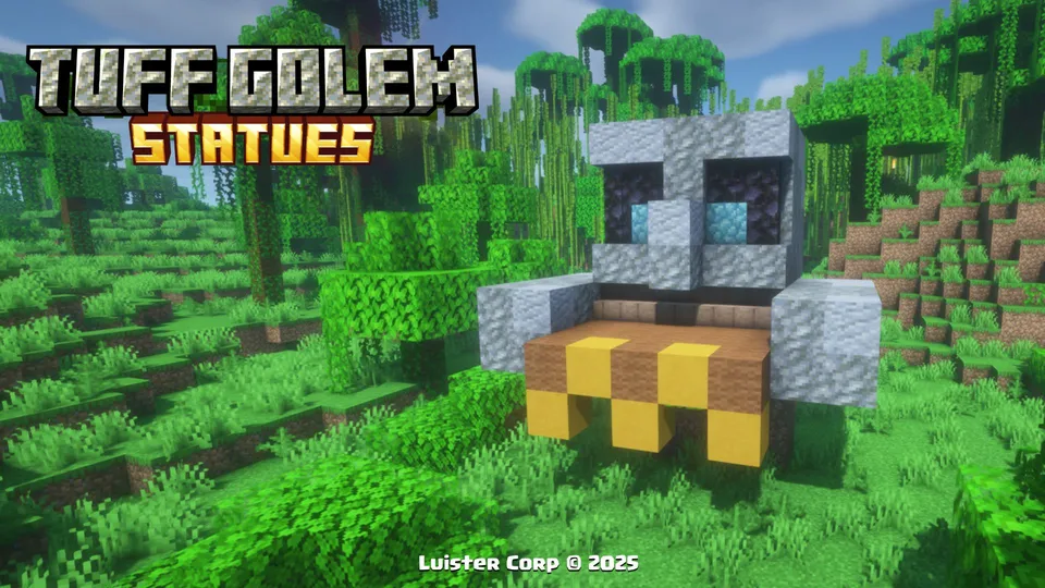 Tuff Golem Statues — Minecraft mod, rasm 5