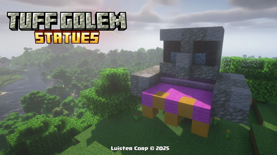 Tuff Golem Statues — Minecraft mod, rasm 6