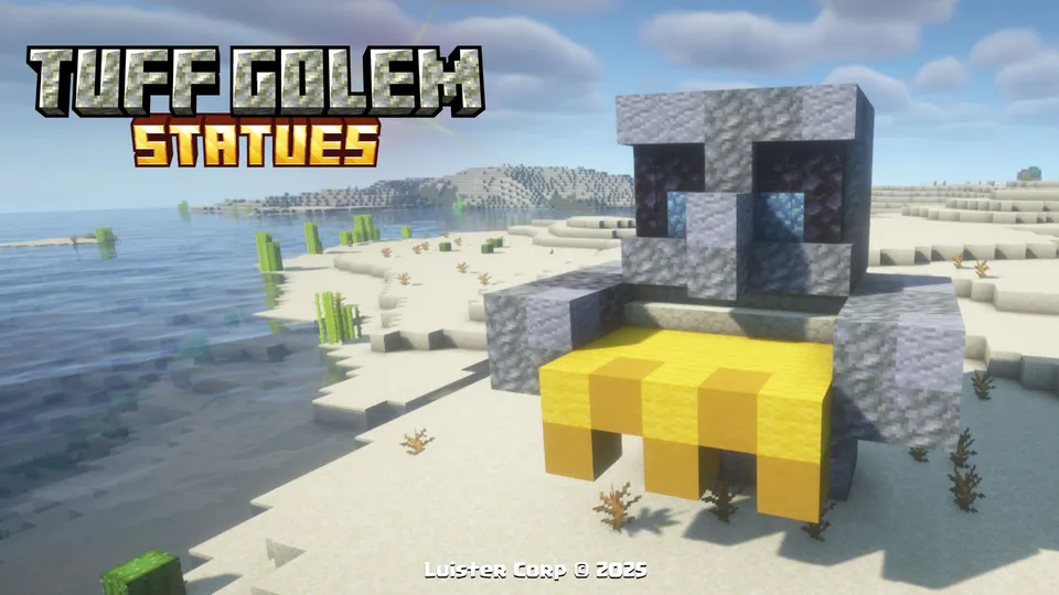 Tuff Golem Statues — Minecraft mod, rasm 7