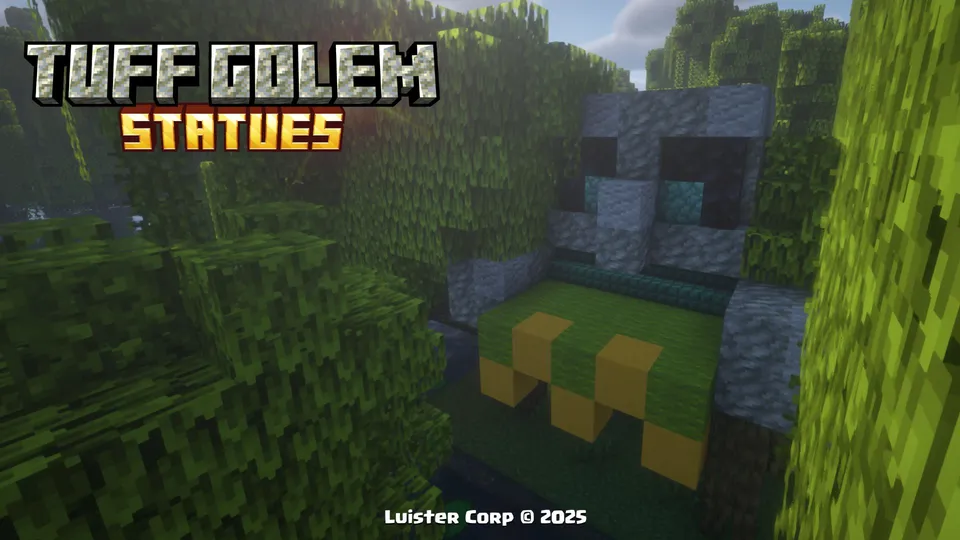 Tuff Golem Statues — Minecraft mod, rasm 8