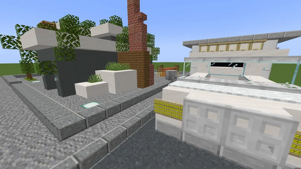 Hi-Tech House - Zamonaviy uy — Minecraft xarita, rasm 4