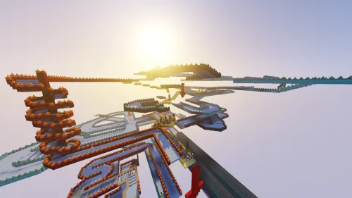 Muzli poyga — Minecraft xarita, rasm 1