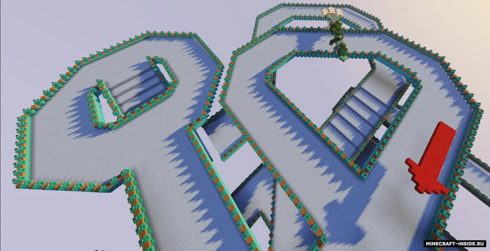 Muzli poyga — Minecraft xarita, rasm 4