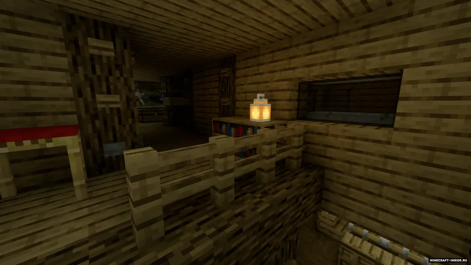 Tog'dagi uyda berkinmachoq — Minecraft xarita, rasm 5