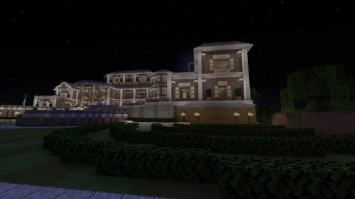 Katta shahar atrofi uyi — Minecraft xarita, rasm 1
