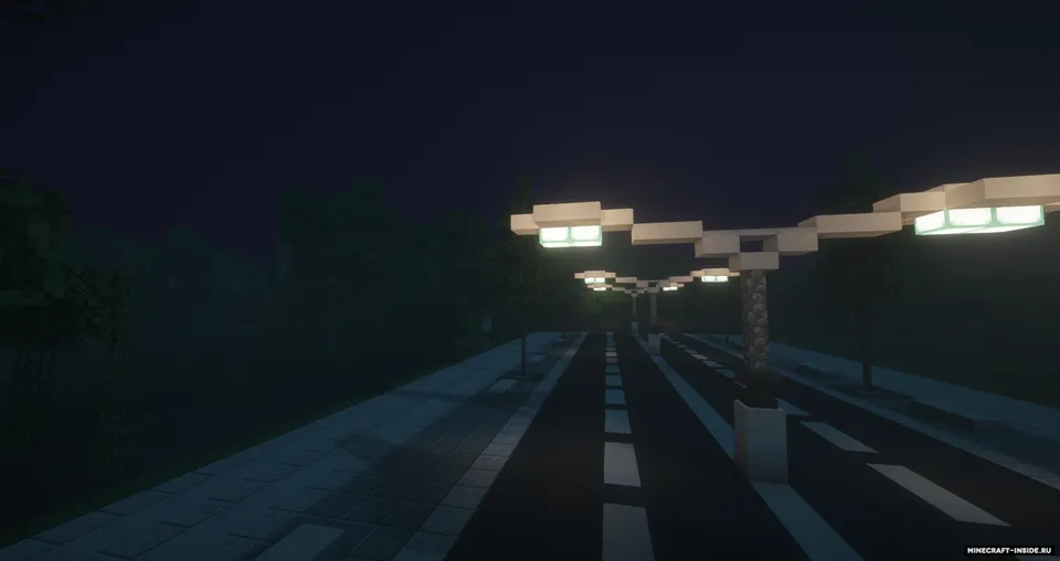 Katta shahar atrofi uyi — Minecraft xarita, rasm 3