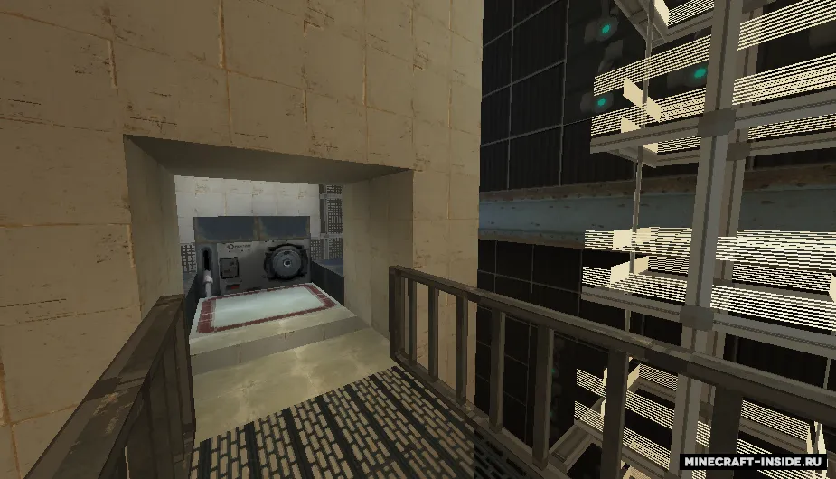 Portal 2: Uitli urgasi — Minecraft xarita, rasm 6