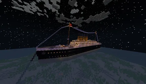 SS Titan kemasi — Minecraft xarita, rasm 1