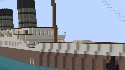 Kichik kema — Minecraft xarita, rasm 1