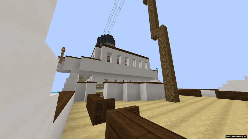 Kichik kema — Minecraft xarita, rasm 2