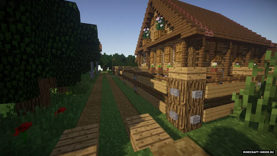 Chekka hududdagi rus qishlog'i — Minecraft xarita, rasm 5