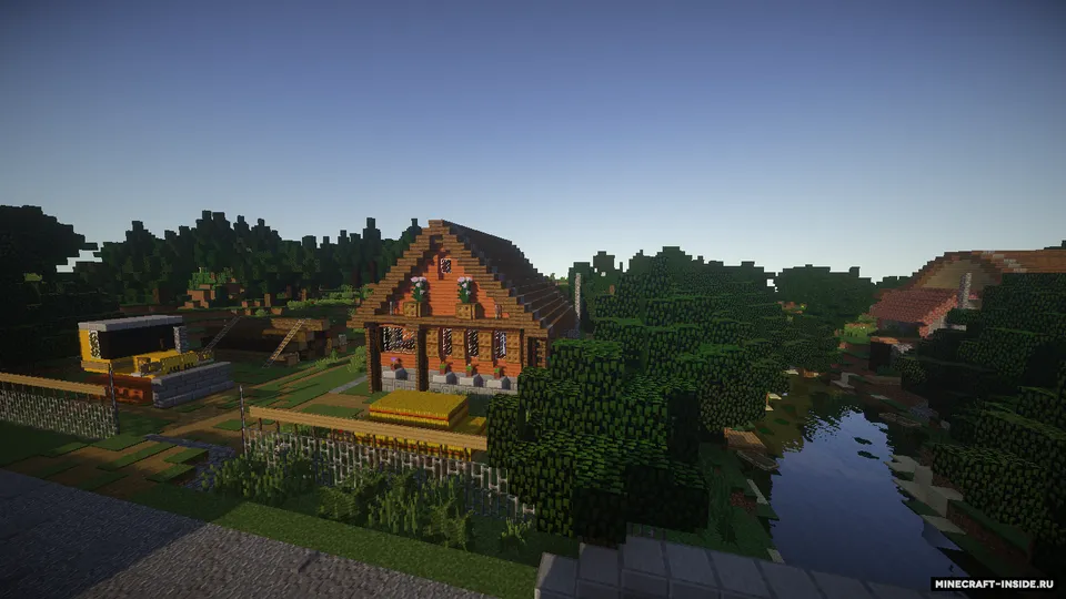 Chekka hududdagi rus qishlog'i — Minecraft xarita, rasm 7