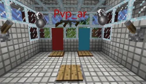 PvP of two sides — Minecraft xarita, rasm 1