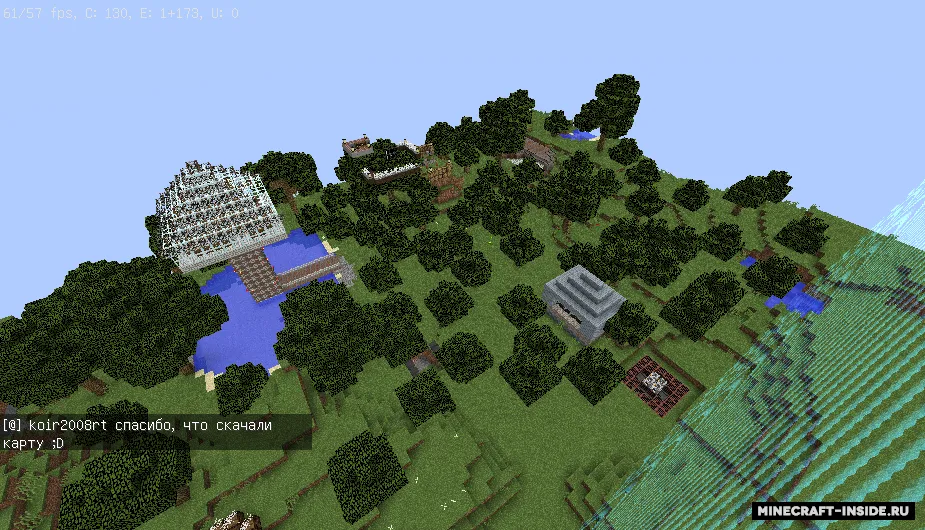 PvP of two sides — Minecraft xarita, rasm 3