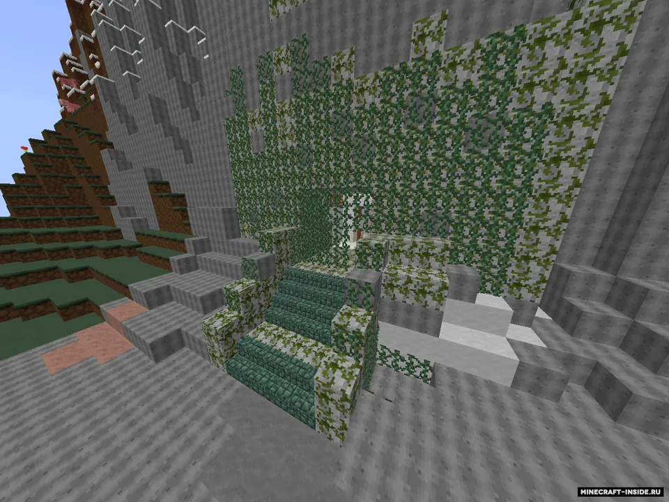 Tashlandiq mexanik bunker — Minecraft xarita, rasm 2