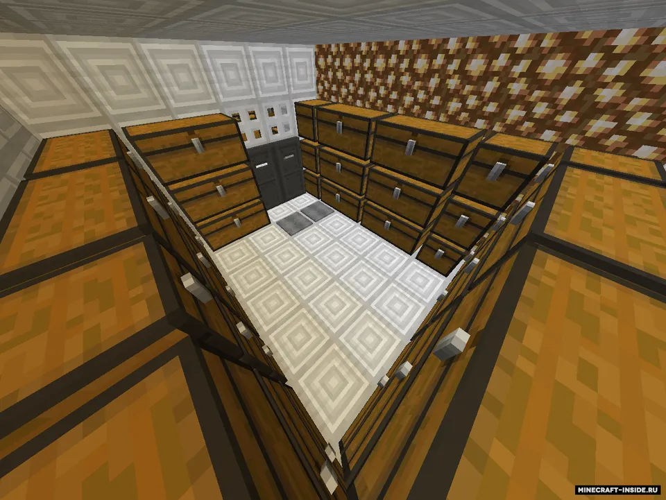 Tashlandiq mexanik bunker — Minecraft xarita, rasm 5