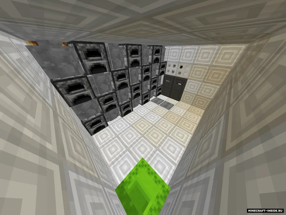 Tashlandiq mexanik bunker — Minecraft xarita, rasm 7