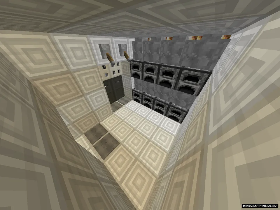 Tashlandiq mexanik bunker — Minecraft xarita, rasm 8