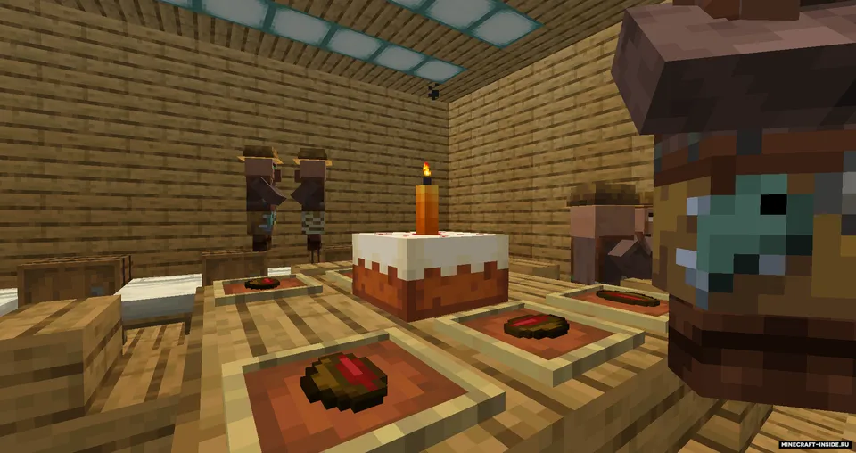 Tog'dagi qishloq — Minecraft xarita, rasm 2