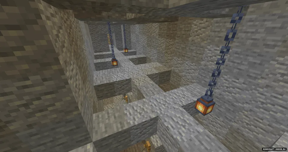 Yer osti qamoqxonasi — Minecraft xarita, rasm 2