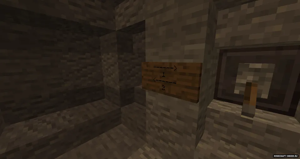 Yer osti qamoqxonasi — Minecraft xarita, rasm 7