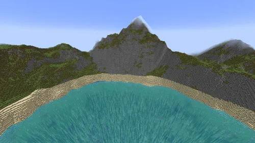 WorldPainer World Landscape — Minecraft xarita, rasm 1
