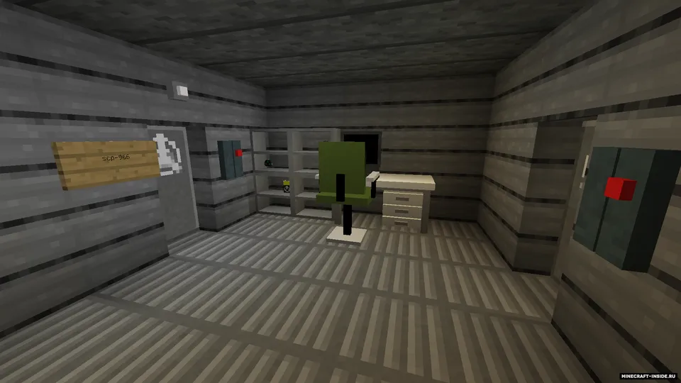 Zona-19 - SCP CB o'yini bo'yicha xarita — Minecraft xarita, rasm 6